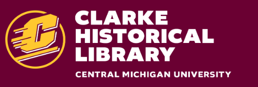 Central Michigan University Library  logo is linked to their website 
